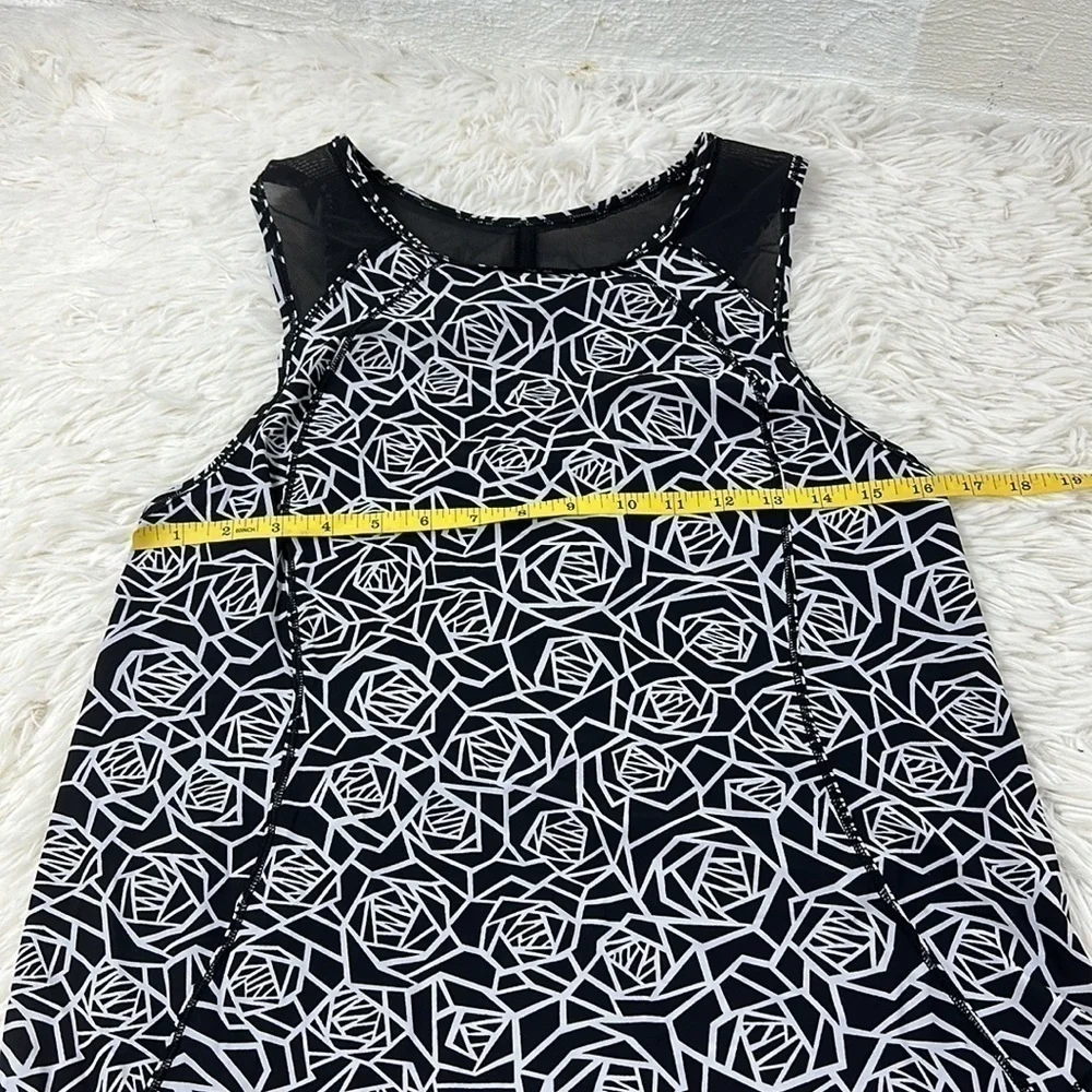 Lululemon Sculpt Tank Posey Black White / Black